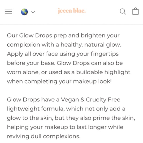 Jecca Blac. Glow Drops-Highlighting Primer - Picture 7 of 7